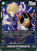 Android 17 / Android 18 (FB02-077) - Blazing Aura [Fusion World] (Rare) [FB02-077]