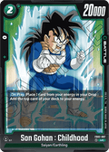 Son Gohan : Childhood (FB02-087) - Blazing Aura [Fusion World] (Uncommon) [FB02-087]