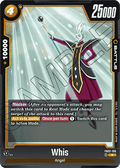 Whis (FB02-106) - Blazing Aura [Fusion World] (Rare) [FB02-106]