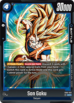Son Goku (FB02-051)  (V.1 - Uncommon) - Unnumbered Promos [Fusion World] (Uncommon) [FWUP-FB02-051]