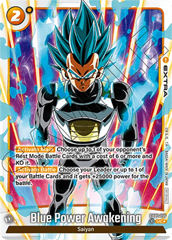 Blue Power Awakening (FB02-136)  (V.2 - Uncommon) - Unnumbered Promos [Fusion World] (Uncommon) [FWUP-FB02-136]