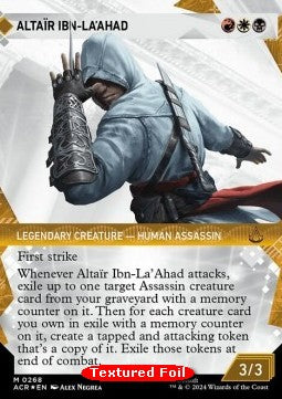 Altaïr Ibn-La'Ahad (V.3) - Universes Beyond: Assassin's Creed: Extras (Mythic) [XACR-268]