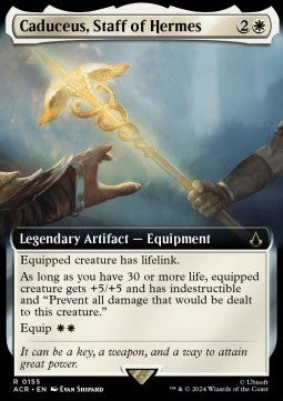 Caduceus, Staff of Hermes (V.1) - Universes Beyond: Assassin's Creed: Extras (Rare) [XACR-155]