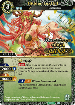 Hidden Leaf Elf - Judge Promos (Rare) [JP-BSS04-077]