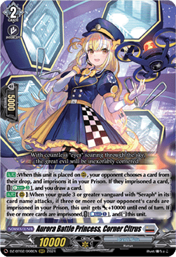 Aurora Battle Princess, Corner Citrus  (V.1 - Triple Rare) - Illusionless Strife (Triple Rare) [DZ-BT02-008]