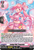 Loving Pink, Francette  (V.1 - Triple Rare) - Illusionless Strife (Triple Rare) [DZ-BT02-017]