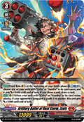 Artillery Bullet of Dust Storm, Zaxis  (V.1 - Double Rare) - Illusionless Strife (Double Rare) [DZ-BT02-019]