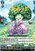Friendly Broccolly  (V.1 - Double Rare) - Illusionless Strife (Double Rare) [DZ-BT02-036]