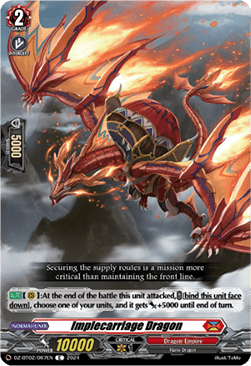 Implecarriage Dragon - Illusionless Strife (Common) [DZ-BT02-067]