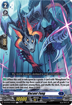Vacant Fang - Illusionless Strife (Common) [DZ-BT02-079]