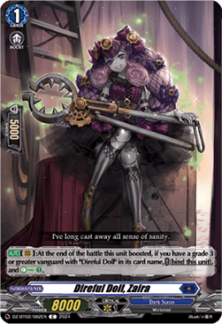 Direful Doll, Zaira - Illusionless Strife (Common) [DZ-BT02-082]