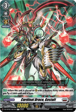 Cardinal Draco, Gestalt - Illusionless Strife (Common) [DZ-BT02-087]