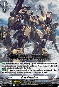 Erde Rotovisor - Illusionless Strife (Common) [DZ-BT02-090]