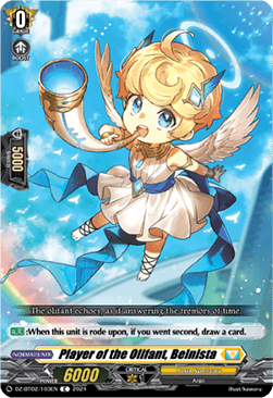 Player of the Olifant, Belnista - Illusionless Strife (Common) [DZ-BT02-103]
