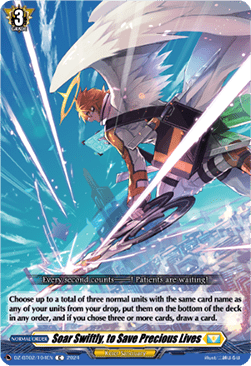 Soar Swiftly, to Save Precious Lives - Illusionless Strife (Common) [DZ-BT02-104]