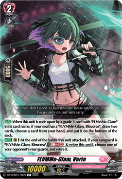 FL∀MMe-Glam, Verte - Illusionless Strife (Common) [DZ-BT02-116]