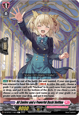 All Smiles and a Powerful Dash! Delfina - Illusionless Strife (Common) [DZ-BT02-118]