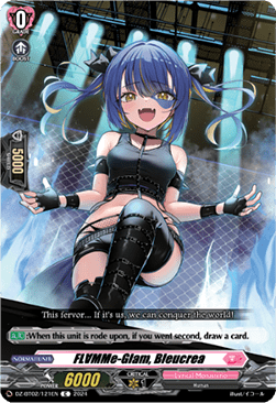 FL∀MMe-Glam, Bleucrea - Illusionless Strife (Common) [DZ-BT02-121]
