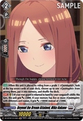 Beyond the Dream Attained, Miku Nakano - Illusionless Strife (Special EX) [DZ-BT02-EX19]