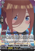 Thoughts to Convey, Miku Nakano - Illusionless Strife (Special EX) [DZ-BT02-EX21]