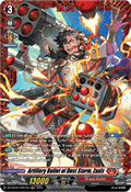 Artillery Bullet of Dust Storm, Zaxis  (V.2 - Frame Rare) - Illusionless Strife (Frame Rare) [DZ-BT02-FR01]