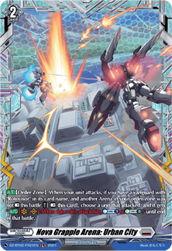 Nova Grapple Arena: Urban City  (V.2 - Frame Rare) - Illusionless Strife (Frame Rare) [DZ-BT02-FR24]