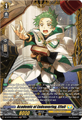 Academic of Endeavoring, Effoll  (V.2 - Frame Rare) - Illusionless Strife (Frame Rare) [DZ-BT02-FR28]