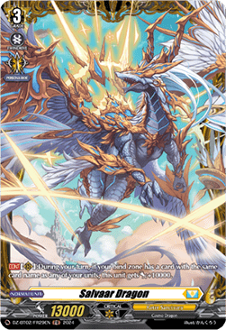 Salvaar Dragon  (V.2 - Frame Rare) - Illusionless Strife (Frame Rare) [DZ-BT02-FR29]