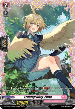 Treetop Ditty, Edita  (V.2 - Frame Rare) - Illusionless Strife (Frame Rare) [DZ-BT02-FR46]