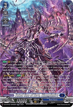 Fated One of Zero, Blangdmire  (V.4 - Silver Rare) - Illusionless Strife (Silver Rare) [DZ-BT02-SR08]
