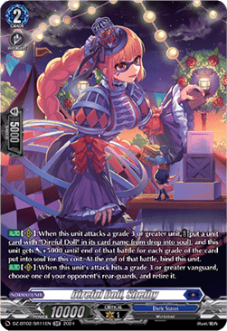 Direful Doll, Shelby  (V.3 - Silver Rare) - Illusionless Strife (Silver Rare) [DZ-BT02-SR11]