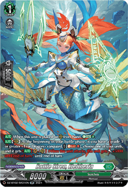 Battle Siren, Eleftheria  (V.3 - Silver Rare) - Illusionless Strife (Silver Rare) [DZ-BT02-SR31]
