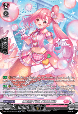 Loving Pink, Francette  (V.3 - Silver Rare) - Illusionless Strife (Silver Rare) [DZ-BT02-SR37]