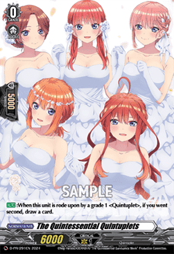 The Quintessential Quintuplets - D-Promos (Promo) [D-PR-291]