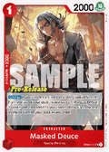 Masked Deuce (OP07-013) - Promos: 500 Years into the Future (Uncommon) [OP07P-013]