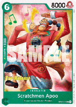 Scratchmen Apoo (OP07-028) - Promos: 500 Years into the Future (Common) [OP07P-028]