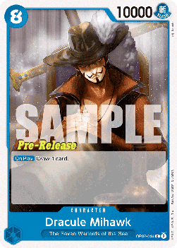 Dracule Mihawk (OP07-044) - Promos: 500 Years into the Future (Common) [OP07P-044]