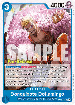 Donquixote Doflamingo (OP07-048) - Promos: 500 Years into the Future (Uncommon) [OP07P-048]