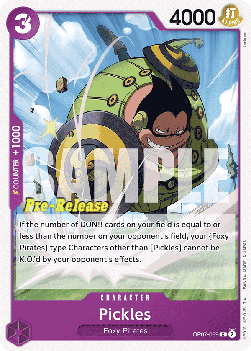 Pickles (OP07-069) - Promos: 500 Years into the Future (Common) [OP07P-069]