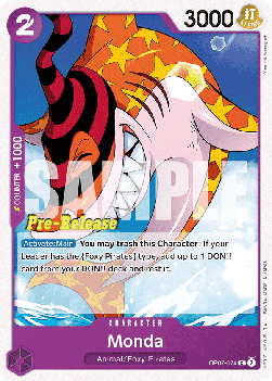 Monda (OP07-074) - Promos: 500 Years into the Future (Common) [OP07P-074]