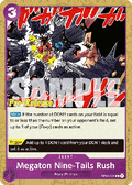 Megaton Nine-Tails Rush (OP07-078) - Promos: 500 Years into the Future (Common) [OP07P-078]