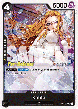 Kalifa (OP07-081) - Promos: 500 Years into the Future (Common) [OP07P-081]