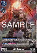 Alphamon (BT13-075) (V.2) - Promos: Secret Crisis (Alternative Art) [BT-17P-BT13-075]