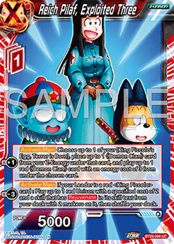 Reich Pilaf, Exploited Three - Legend of the Dragon Balls (Uncommon) [BT25-004]