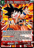 Son Goku, Vengeance for a Friend - Legend of the Dragon Balls (Uncommon) [BT25-011]