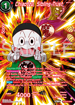 Chiaotzu, Sibling Trust (V.2 - Special Rare) - Legend of the Dragon Balls (Special Rare) [BT25-013]