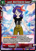 Launch, World Protection Suppor - Legend of the Dragon Balls (Rare) [BT25-018]