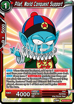 Pilaf, World Conquest Support - Legend of the Dragon Balls (Common) [BT25-019]