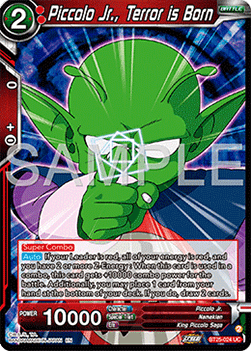 Piccolo Jr., Terror is Born - Legend of the Dragon Balls (Uncommon) [BT25-024]