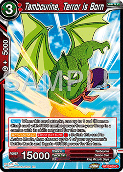 Tambourine, Terror is Born - Legend of the Dragon Balls (Common) [BT25-025]